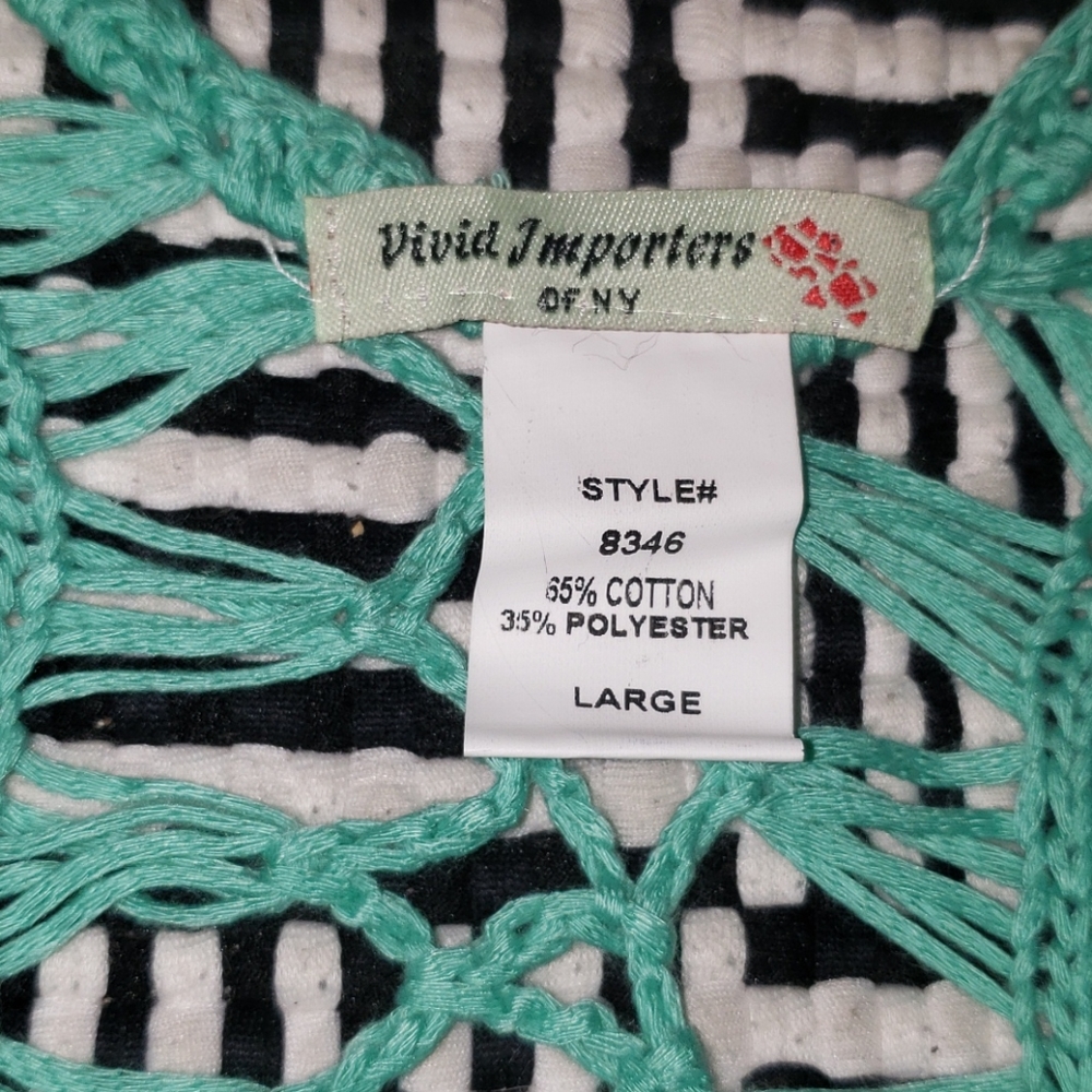 Vivid Importers of New York Tunic/Swim Cover - Picture 4 of 7